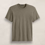 Brushed Lotus Crew in Birch | James Perse Los Angeles