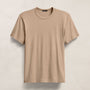 Brushed Lotus Crew in Coffee | James Perse Los Angeles FLAT