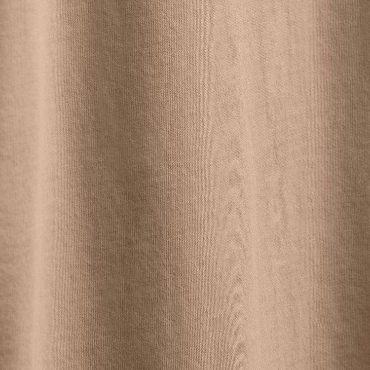 Brushed Lotus Crew in Coffee | James Perse Los Angeles FLAT