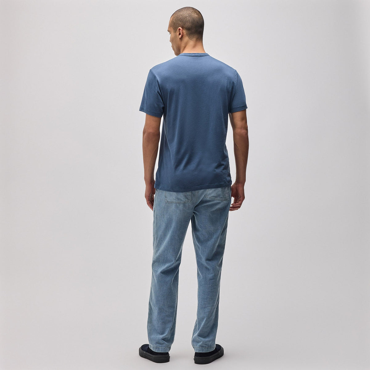 Brushed Lotus Crew in Captain | James Perse in Los Angeles