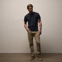 Brushed Lotus Crew in Deep | James Perse Los Angeles