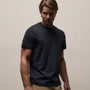 Brushed Lotus Crew in Deep | James Perse Los Angeles