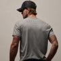 Brushed Lotus Crew In Heather Grey | James Perse Los Angeles