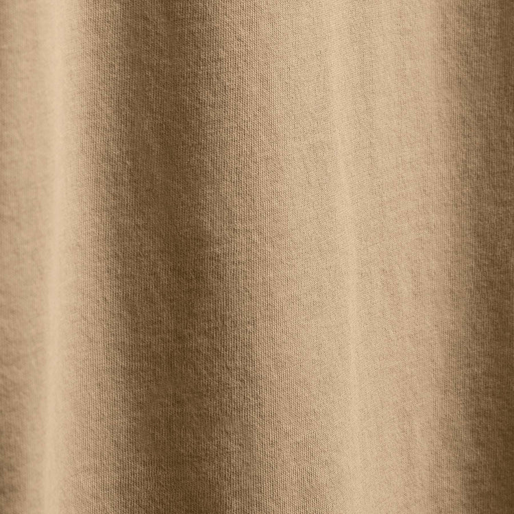 Brushed Lotus Crew in Light Khaki | James Perse Los Angeles