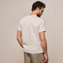 Brushed Lotus Crew in Pearl | James Perse Los Angeles