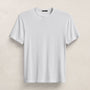 Brushed Lotus Crew in White | James Perse Los Angeles