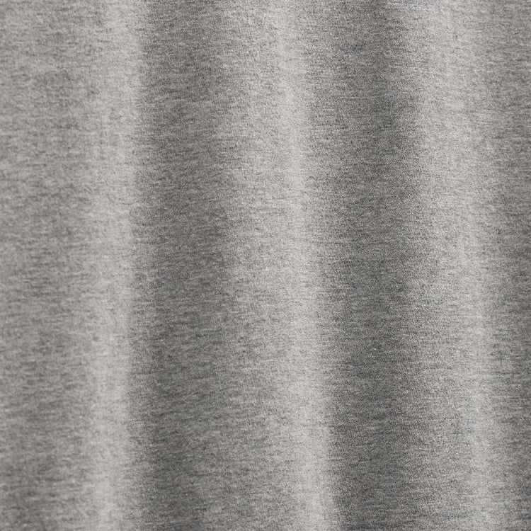 Brushed Lotus Long Sleeve Crew in Heather Grey | James Perse Los Angeles