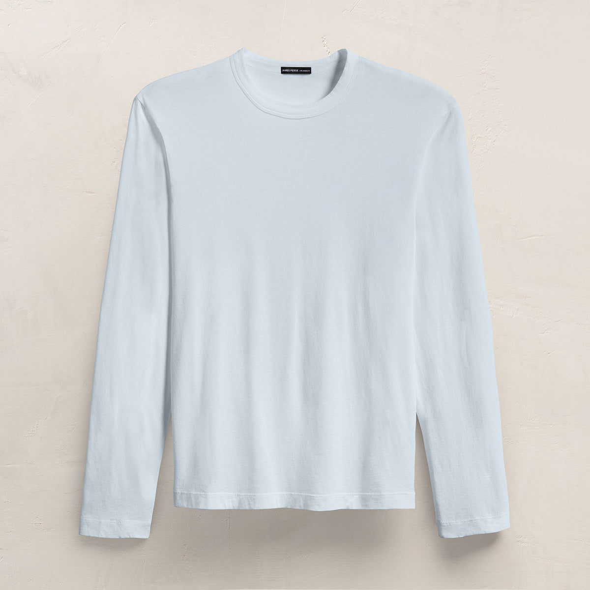 Brushed Lotus Long Sleeve Crew in Memory | James Perse Los Angeles