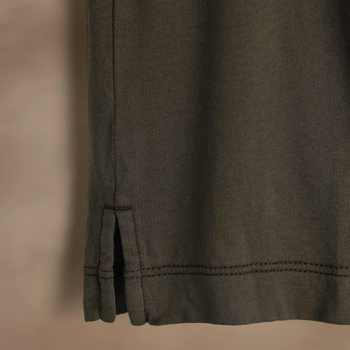 Brushed Lotus Polo in Army Green | James Perse Los Angeles