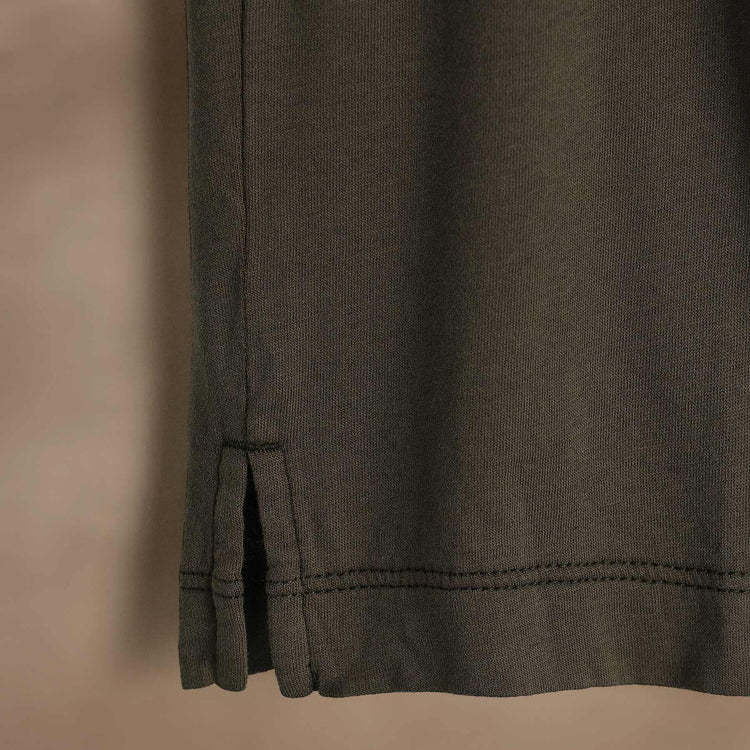 Brushed Lotus Polo in Army Green | James Perse Los Angeles
