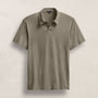 Brushed Lotus Polo in Birch | James Perse Los Angeles