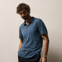 Brushed Lotus Polo in Captain | James Perse Los Angeles