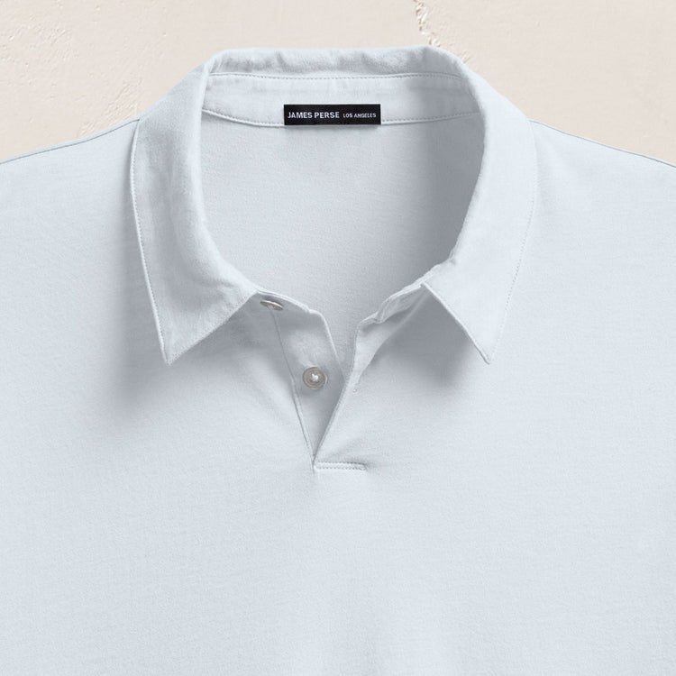Brushed Lotus Polo in Memory | James Perse Los Angeles