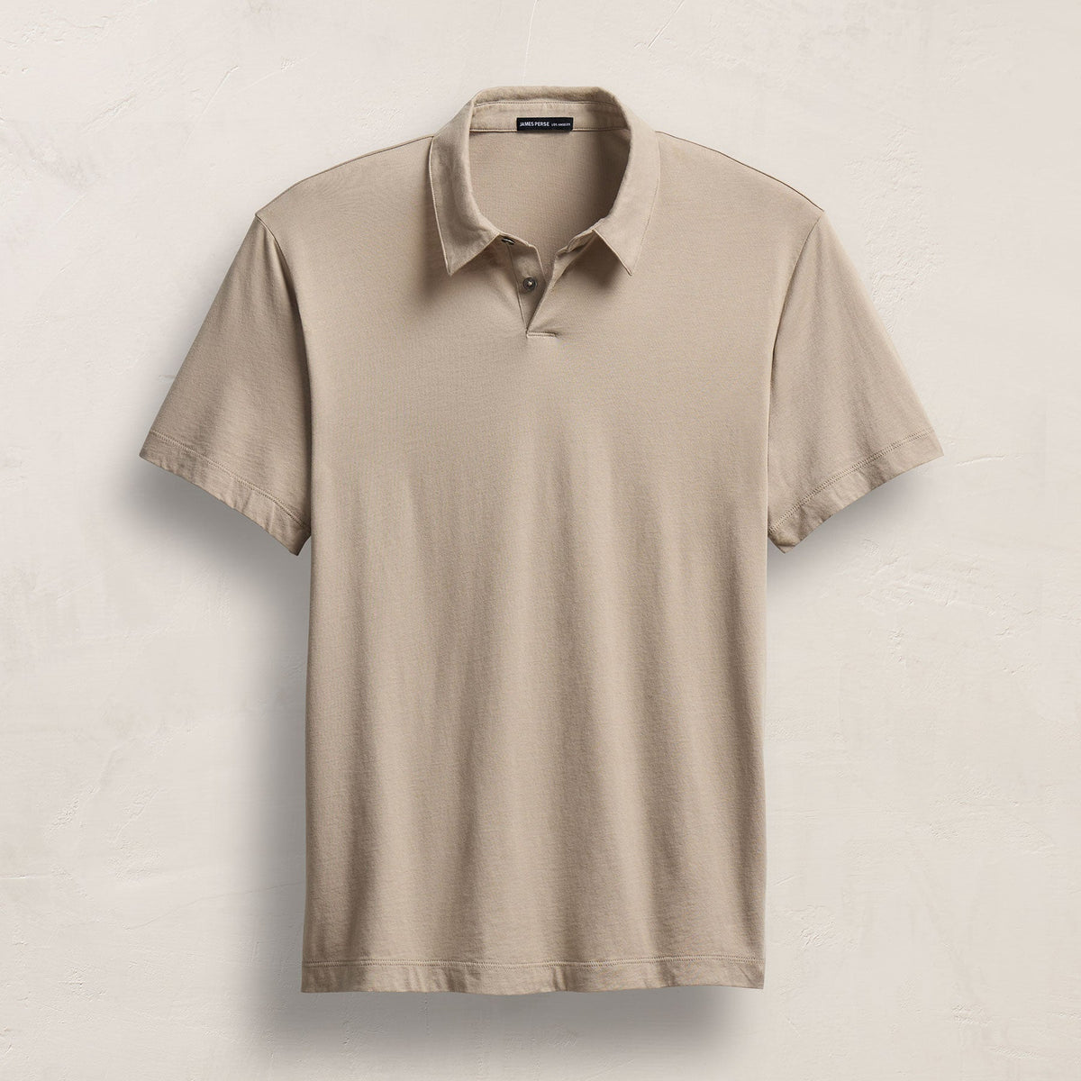 Brushed Lotus Polo in Overcast | James Perse Los Angeles