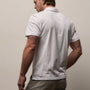 Brushed Lotus Polo in White | James Perse Los Angeles