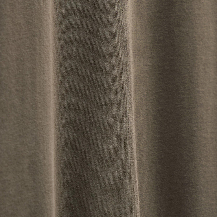 Brushed Lotus Long Sleeve Polo in Army Green | James Perse Los Angeles