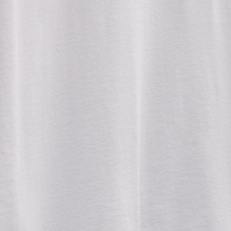 Brushed Lotus Long Sleeve Polo in White | James Perse Los Angeles
