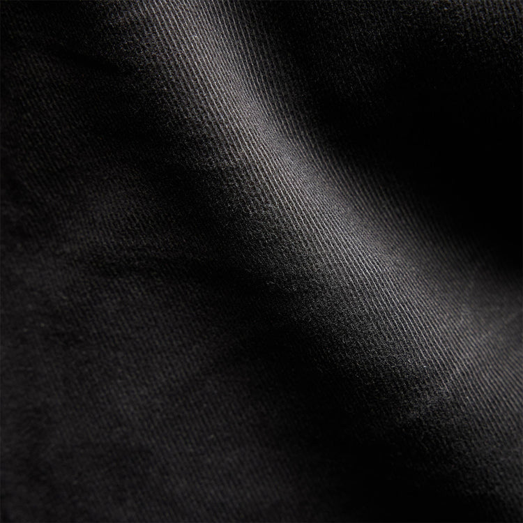 Cotton Twill Work Trouser in Black | James Perse Los Angeles
