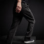 Cotton Twill Work Trouser in Black | James Perse Los Angeles