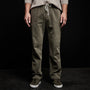 Cotton Twill Work Trouser in Hunter Pigment | James Perse Los Angeles