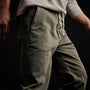 Cotton Twill Work Trouser in Hunter Pigment | James Perse Los Angeles