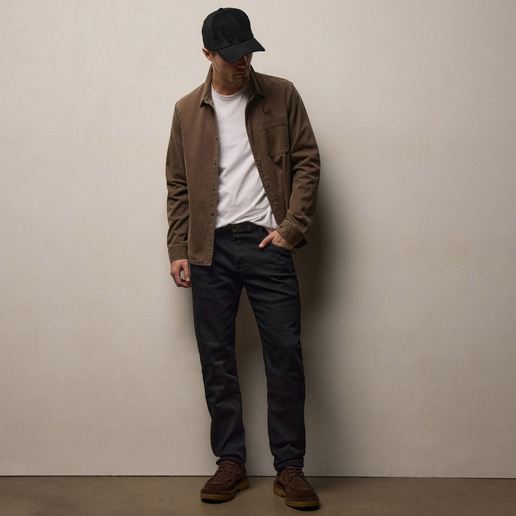 Denim 5 Pocket Pant in Night Palms | James Perse Los Angeles