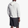 Brushed Stretch Jersey Hoodie In White | James Perse Los Angeles