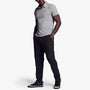 Brushed Stretch Jersey Polo In Silver Grey | James Perse Los Angeles