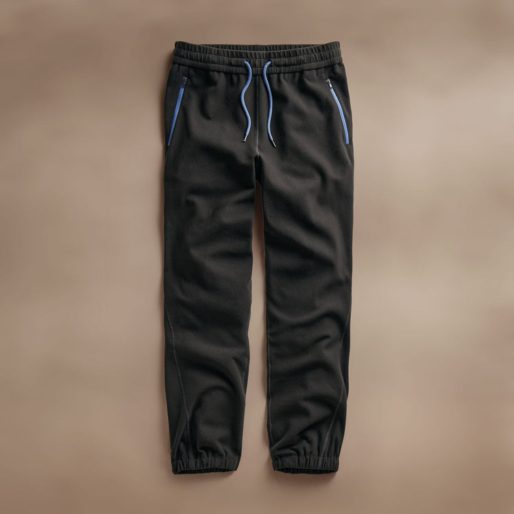 Brush Scuba Zip Pocket Performance Pant  in Carbon/Blue | James Perse Los Angeles