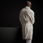 Brushed Thrml Knit Hooded Robe in Oyster | James Perse Los Angeles