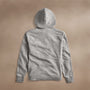 Brushed Thermal Zip Up  in Heather Grey | James Perse Los Angeles