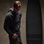 Thermal Knit Hooded Raglan in Magma | James Perse Los Angeles