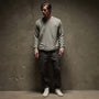 Thermal Knit Raglan Top in Dapple | James Perse Los Angeles