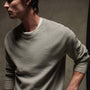 Thermal Knit Raglan Top in Dapple | James Perse Los Angeles