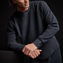 Thermal Knit Raglan Top in French Navy | James Perse Los Angeles