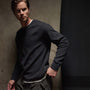 Thermal Knit Raglan Top in Magma | James Perse Los Angeles
