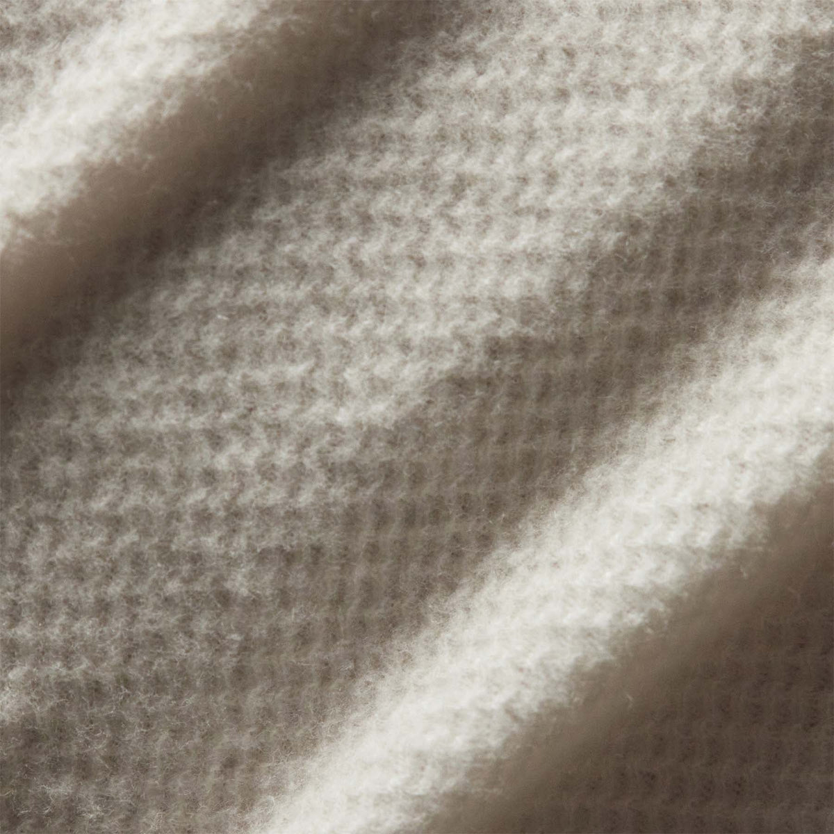 Thermal Knit Raglan Top in Oyster | James Perse Los Angeles