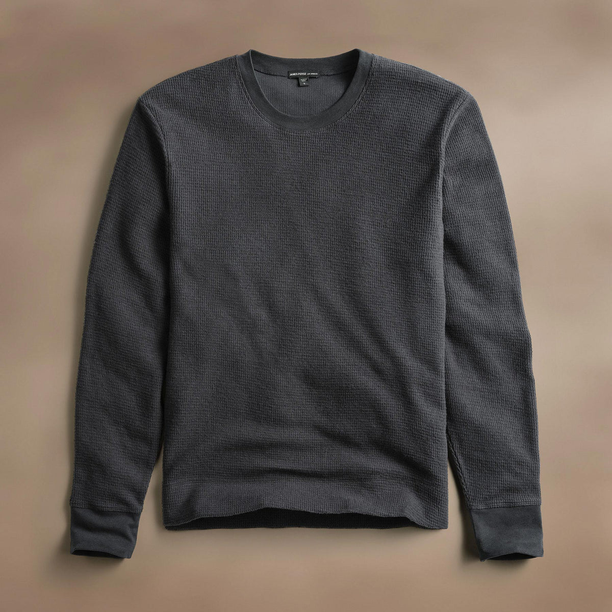 Brushed Thermal Crew Neck  in Magma | James Perse Los Angeles