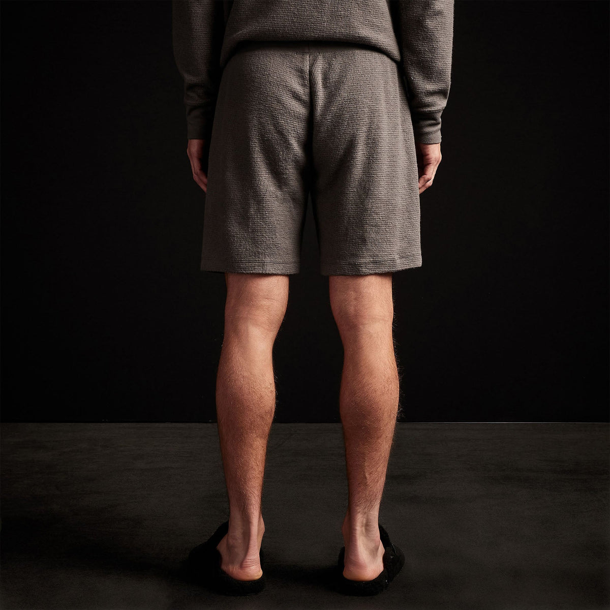 Alpine Thermal Short in Raccoon Grey | James Perse Los Angeles 