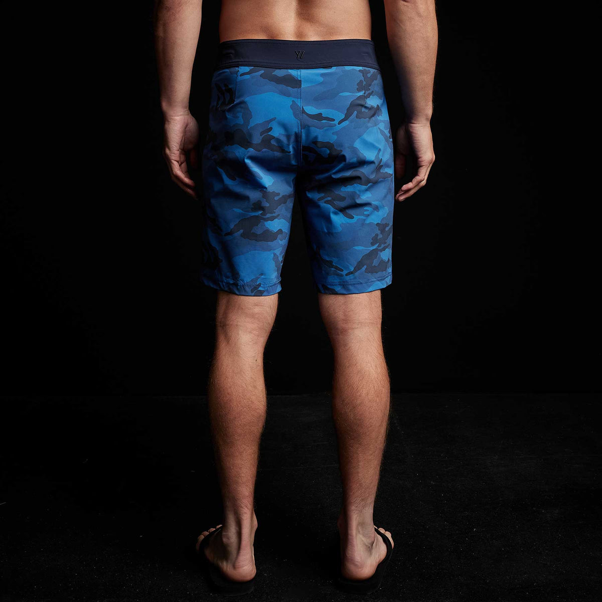 Camo Zip Pocket Boardshort in Pacific Camo/Deep | James Perse Los Angeles