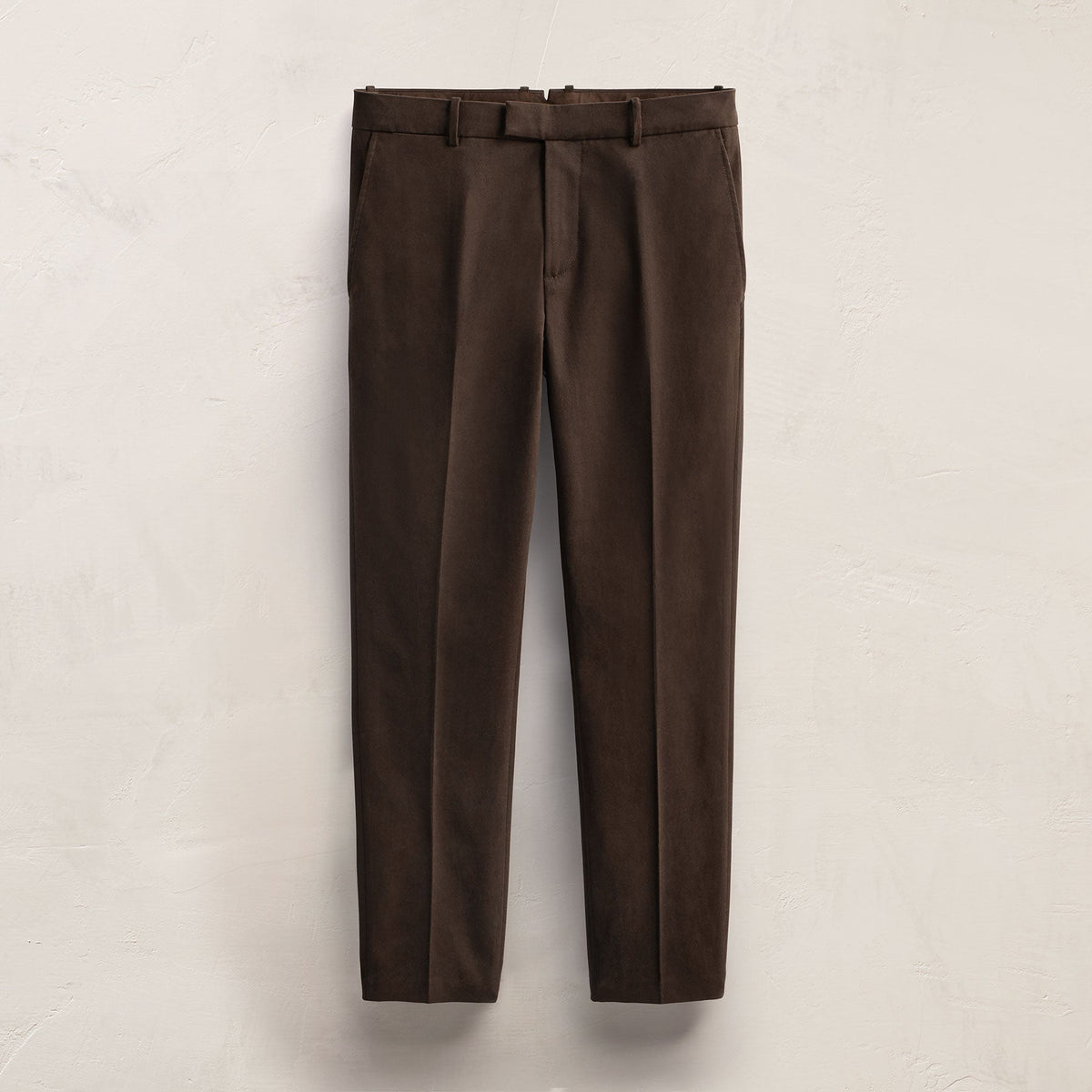 Cashmere Touch Twill Trouser in Porcupine | James Perse Los Angeles FLAT