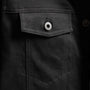Cashmere Touch Cotton Jean Jkt in Black | James Perse Los Angeles