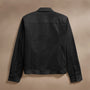 Cashmere Touch Cotton Jean Jkt in Black | James Perse Los Angeles