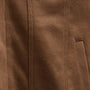 Cashmere Touch Cotton Trucker Jacket in Gingerbread | James Perse Los Angeles FLAT