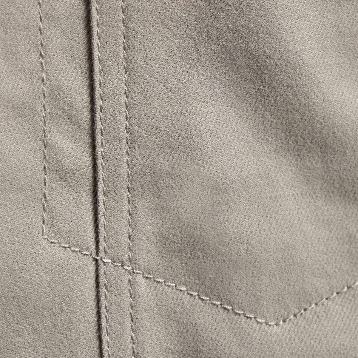 Cashmere Touch Cotton Jean Jkt in Light Tan | James Perse Los Angeles
