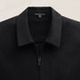 Zip Front Coach Jacket in Black | James Perse Los Angeles FLAT