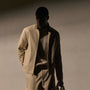 Zip Front Coach Jacket in Light Khaki | James Perse Los Angeles