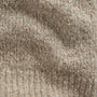 Cotton Wool Blend Chunky Half Zip  in Stone | James Perse Los Angeles