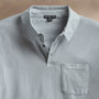 Cotton Linen Pocket Polo in Grey Sky | James Perse Los Angeles