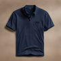 Cotton Linen Pocket Polo in Navy | James Perse Los Angeles